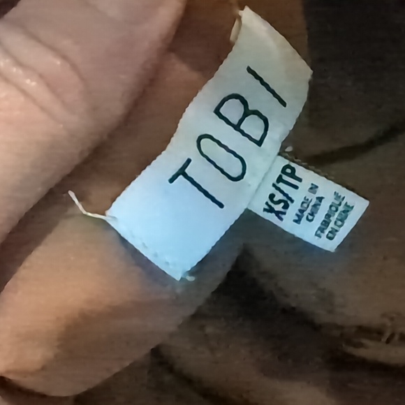 Mauve Crochet halter Tobi size xs mini-dress - Picture 6 of 6